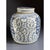 The symbol for double happiness adorns this round tea leaf jar with best wishes for love, companionship and marital bliss....
