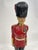 Particular Liquor Bottle shaped in the shape of an English Royal Guard, made of ceramic, with removable hat.