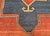 19th Century Caucasian Fachralo Kazak Prayer Area Rug, Persimmon & Blue, 3' x 4' For Sale - Image 12 of 15