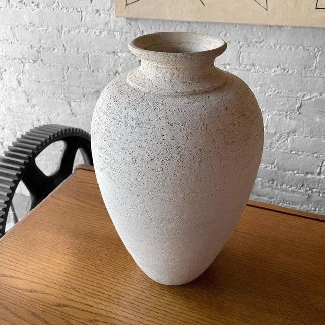 Mid-Century Modern 1960s Italian Earthenware Ceramic Vase by Flavia Montelupo For Sale - Image 3 of 12