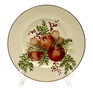 Lenox Holiday Luncheon Plate Williamsburg Boxwood & Pine For Sale