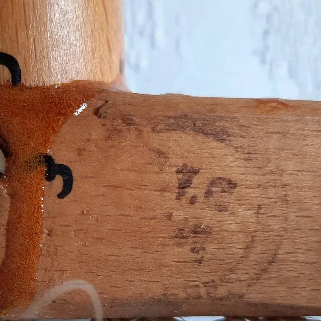 Romanian Bentwood and Rattan Stool, 1960s For Sale - Image 6 of 7