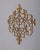 Vintage Italian Wall Coat Rack in Gilt Wrought Iron, 1950s For Sale - Image 4 of 14