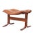 Brown Westnofa Siesta Mid Century Leather and Bentwood Ottoman For Sale - Image 8 of 10