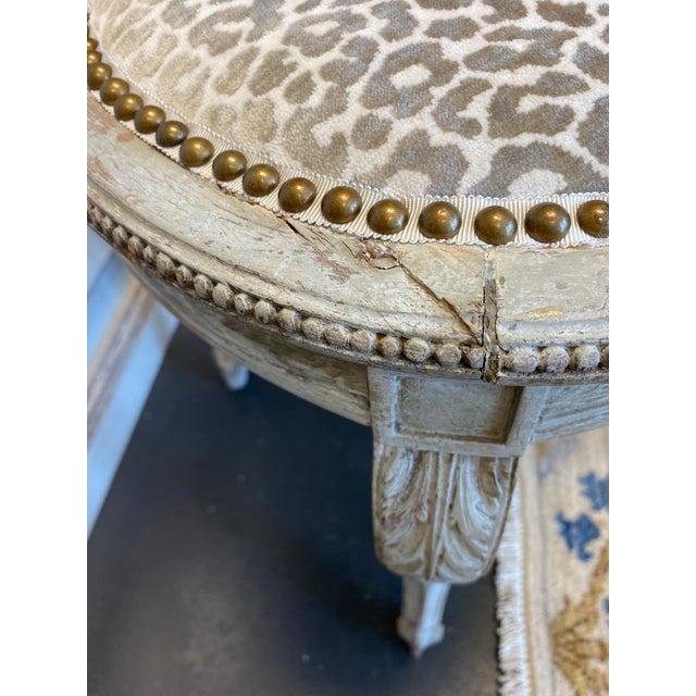 Antique French Country Petite Side Chairs - a Pair For Sale - Image 4 of 7