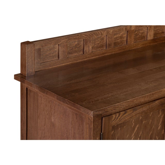 Mission Turner Sideboard With 3 Drawers and 2 Doors - Walnut (Aw) - 58" For Sale - Image 4 of 10