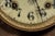 Metal Early 20th Century Cast Metal Art Nouveau Uranium Glass Clock by Ansonia For Sale - Image 7 of 12