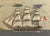 Late 19th Century Pair of Royal Navy Sailor’s Woolworks by the Same Hand With Trapunto Sails For Sale - Image 5 of 18