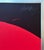 Markus Prachensky, Red on Black, 1968, Silkscreen Print For Sale - Image 3 of 7