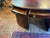 1970s Large Carved Mahogany Antique Style Leather Top Partners Desk For Sale - Image 13 of 15