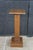 Vintage Mission Arts & Crafts American Oak Sculpture Pedestal Plant Stand Column For Sale - Image 6 of 10