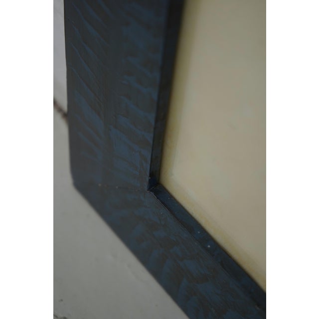 Age: Approx: 20 Years Old Details: Hand Painted Watercolor Nice Country Blue Painted Frame Condition: Excellent Condition...