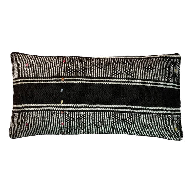 Vintage Turkish Kilim Cushion Cover, 1970s For Sale