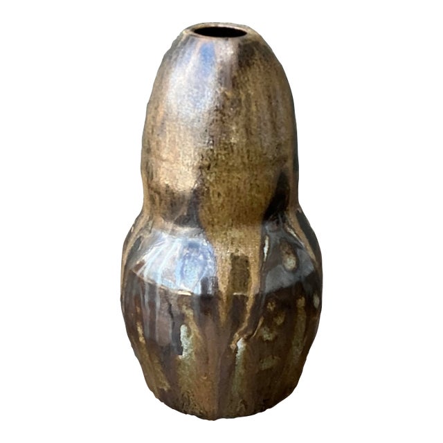 Vintage Original Studio Pottery Vase For Sale