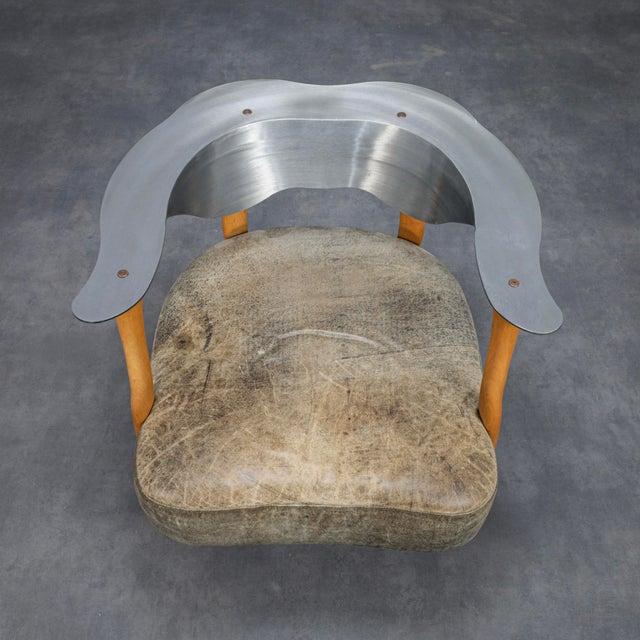 Metal Vintage Fantasy Island Lounge Chair by Kurt Bayer, 1980s For Sale - Image 7 of 11