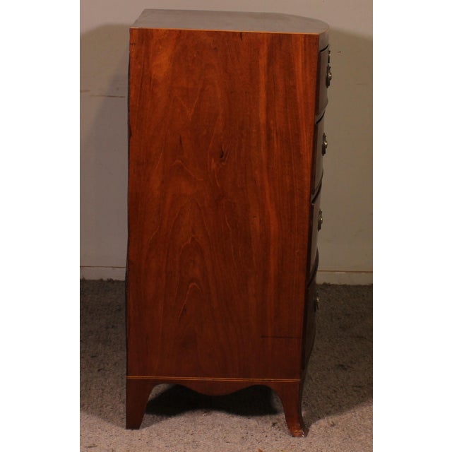 Regency Bombé Commode, 1800s For Sale - Image 10 of 14