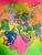 Signed Peter Max "Life is Beautiful Stay Alive Don't Smoke Cigarettes" poster 1969 Original and authentic, vintage...