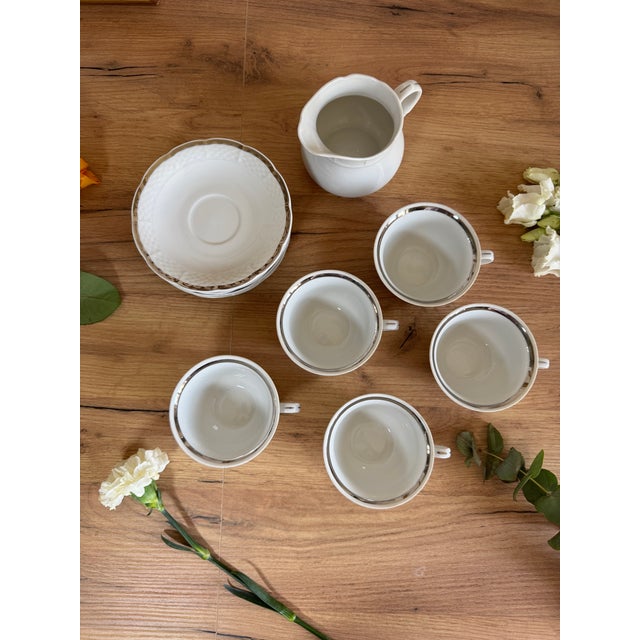 Porcelain Service from Thun, Former Czechoslovakia, Set of 12 For Sale - Image 10 of 11