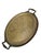 Metal Antique Polish Oval Guilloshed Tray from Jarra, 1890s For Sale - Image 7 of 12