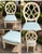 1980s Vintage Century Furniture Hand-Carved Dining Chairs - Set of 8 - Solid Wood For Sale - Image 5 of 5