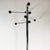 Floor coat rack, 1970s Germany. It features a spacious, freestanding form – modern, space-age. Made of metal and plastic....