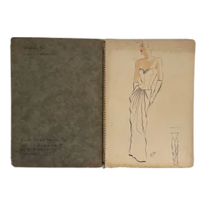 1940s Fashion Sketchbook by Jimmy Anderson
