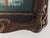 Green “Cabin Fern" Green Abstract Art in Antique Frame, Transitional Living Room Art by JTS For Sale - Image 8 of 10