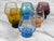 Chrome Mid-Century Glass Cherry Blossom Liquor Decanter Serving Set & Etched Shot Glass For Sale - Image 8 of 10