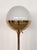 Brass and Glass Globe Floor Lamp from Vereinigte Werkstätten München, 1970s For Sale - Image 4 of 18
