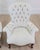 Wood Pair of 20th Century French High Back Chairs, Ready to Upholster For Sale - Image 7 of 12