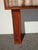 Vintage Mid Century Modern Style Brown Velvet Stripped Queen Headboard For Sale - Image 14 of 15