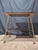 1960s Serving Bar Cart in Formica and Brass, 1950s-1960s For Sale - Image 5 of 6