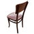Victorian Bent Oak Side Chair W/ Floral Seat by Thonet Hermanos, Set of 4 For Sale - Image 15 of 15