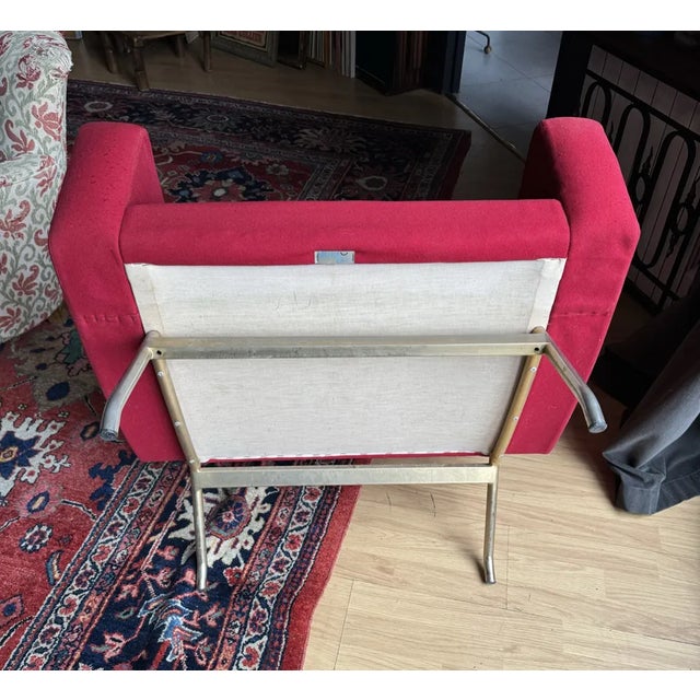 Lounge Chair from Steiner, France, 1950 For Sale - Image 9 of 11