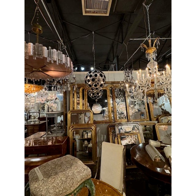 2000 - 2009 Murano Black Glass Disc Sputnik Chandelier For Sale - Image 5 of 5