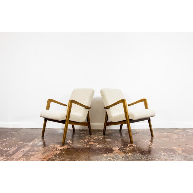 Set of Mid-Century Modern Armchairs by BFM, Poland, 1960s For Sale - Image 3 of 18