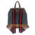 Gucci Denim Gg Supreme Canvas and Brown Leather Backpack, Spring/Summer 2022. For Sale - Image 6 of 11