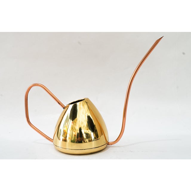 Copper Copper and Brass Watering Can, 1950s For Sale - Image 8 of 8