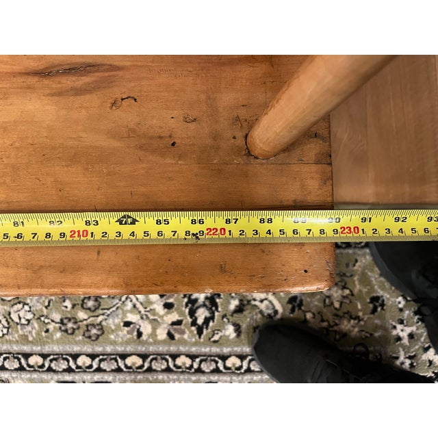 Mid 20th Century New England Deacon’s Bench For Sale - Image 4 of 9