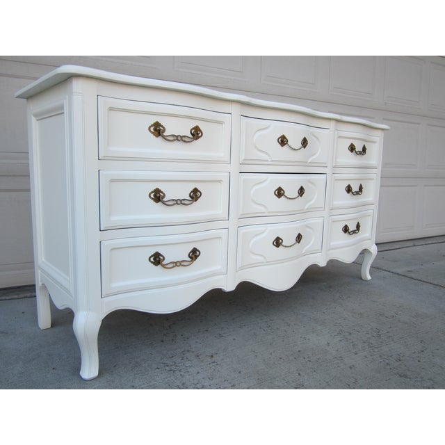Drexel White Vintage French Country Dresser Chairish
