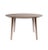 Contemporary Lewes Round 130 Walnut Dining Table by Sjoerd Vroonland for Revised For Sale - Image 3 of 3