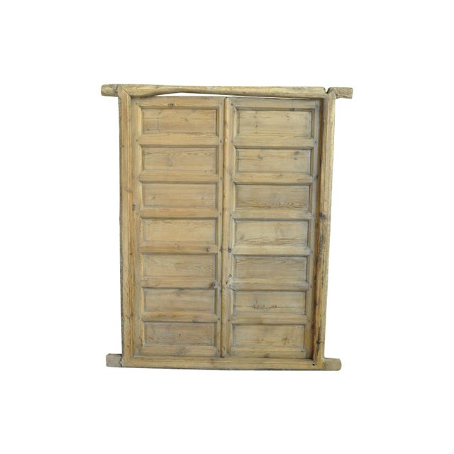 Pair of 17th Century Spanish Pine Doors For Sale - Image 4 of 12