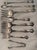 Early 20th Century 1847 Rogers Bros. “Vintage” Silverplate Flatware Master Set Pattern Introduced 1904 - 148 Pieces For Sale - Image 5 of 17