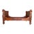 1840s Single Carved Louis-Philippe in Mahogany Boat Bed For Sale