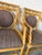 Vintage McGuire Style Bamboo & Leather Wrap Dining Arm Chairs – Set of 4 For Sale - Image 9 of 18
