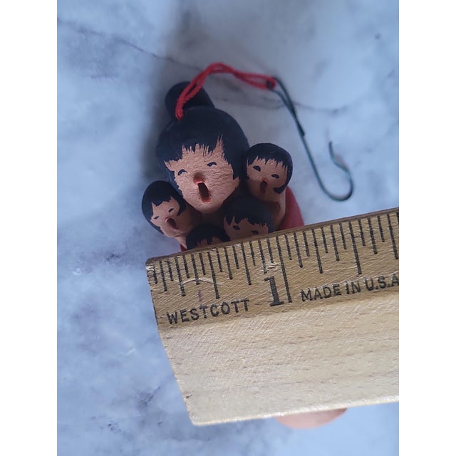 Late 20th Century Hand Made Pottery Story Teller Ornament For Sale - Image 11 of 12