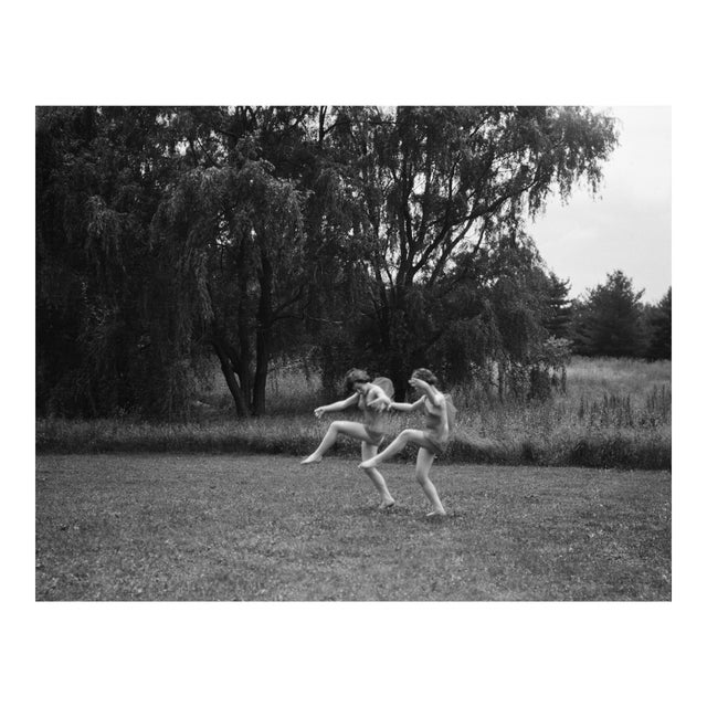 Contemporary Reproduction Print of Modern Fairy Dancers Frolic in Nature by Arnold Genthe Circa 1920s - 16 X 20 For Sale