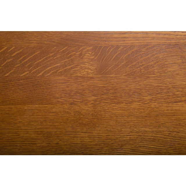 2020s Mission 2 Door 2 Drawer Sideboard, Console - Michael's Cherry For Sale - Image 5 of 9