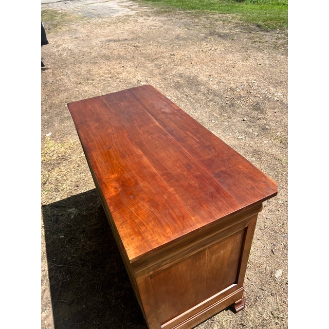 French French 19th Century Louis Philippe Chestnut Commode / Chest of Drawers For Sale - Image 3 of 12