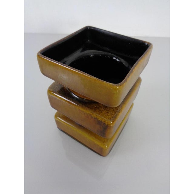 Brown 5101 Ceramic Vase by Cari Zalloni for Steuler Keramik, 1970s For Sale - Image 8 of 16